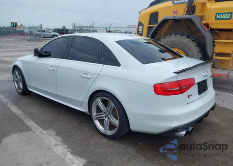 2013 Audi S4 3.0T Premium Plus from USA, damaged, VIN WAUBGAFL4DA186635